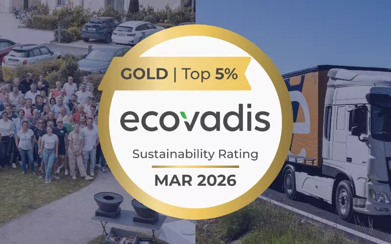 Evolutrans obtient la médaille d’or Ecovadis avec un score de 82/100